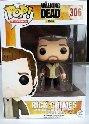 Funko POP: Walking Dead - Rick Grimes (Ходячие Мертвецы, Рик Г...