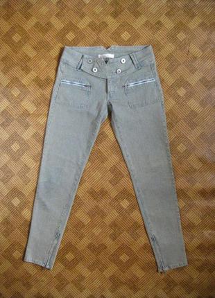 Джинсы узкие суженные скинни микрополоска винтаж pepe jeans ☕ ...