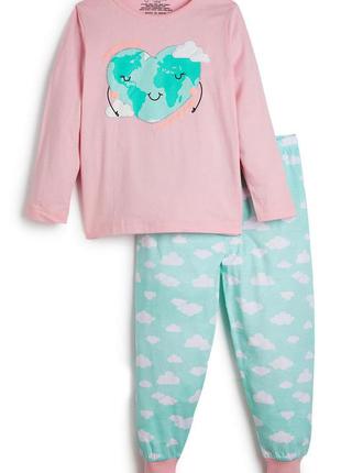 Детская пижама, пижамка для девочки в размере 98 и 104 primark...