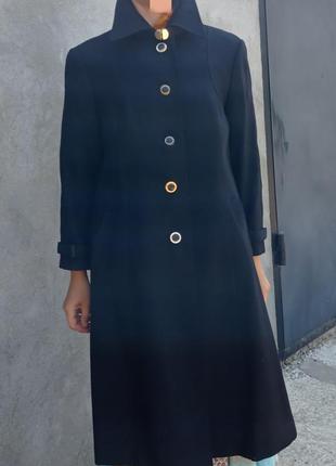 Черное пальто ralph. винтажное немецкое добротное оригинальное