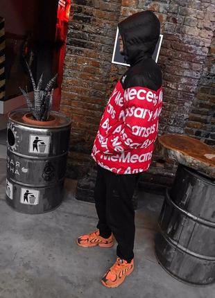 🔥зимняя мужская куртка supreme x tnf🔥
