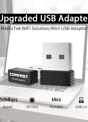 Comfast міні USB Wi-fi адаптер 2,4 G Wifi 150 Мбіт/с 802.11 b/g/n