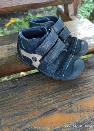 Шкіряні фірмові дитячі черевички від flex 22р (00036)