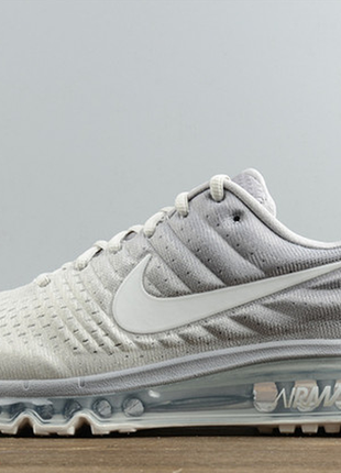 Nike air max 2017 white gray