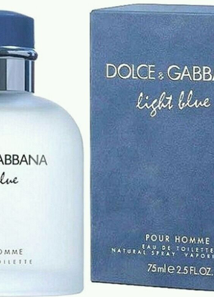 Мужская туалетная вода Dolce & Gabbana Light Blue Pour Homme
