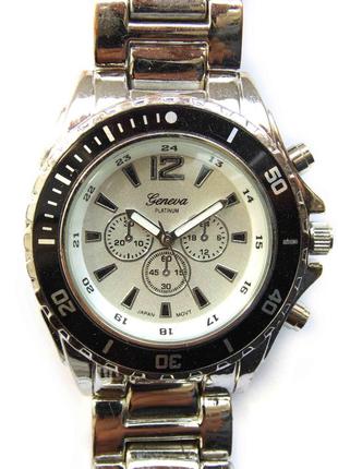 Geneva platinum мужские часы из сша металл механизм japan sii