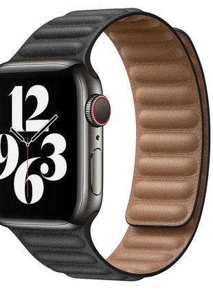 Ремешок кожаный Leather Loop для Apple Watch 6-1 браслет эппл ...