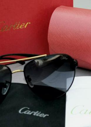 Cartier окуляри краплі чоловічі сонцезахисні поляризированые