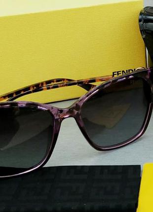 Fendi очки женские солнцезащитные поляризированые