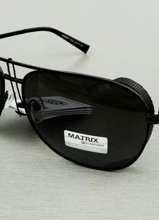 Matrix оригинальные очки капли мужские черные поляризированые