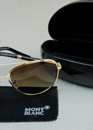 Montblanc очки капли мужские солнцезащитные поляризированые