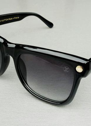 Louis vuitton очки женские солнцезащитные черные