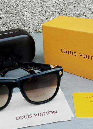Louis vuitton очки женские солнцезащитные тигровые