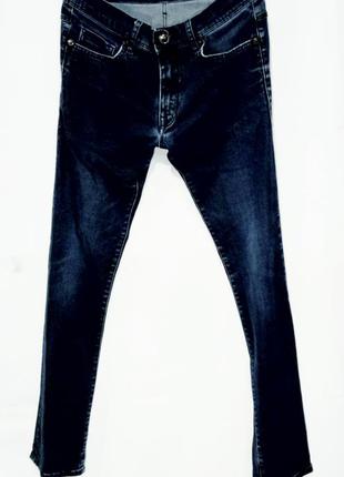 Zara man джинсы мужские оригинал стретч темно синие размер 30