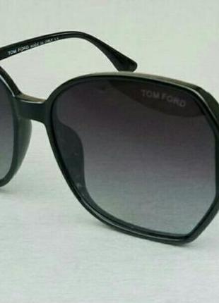 Tom ford очки женские солнцезащитные поляризированые черные бо...