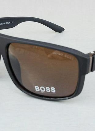 Hugo boss очки мужские солнцезащитные коричневые поляризированые