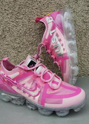 Nike air vapormax 2019 рожеві кросівки жіночі