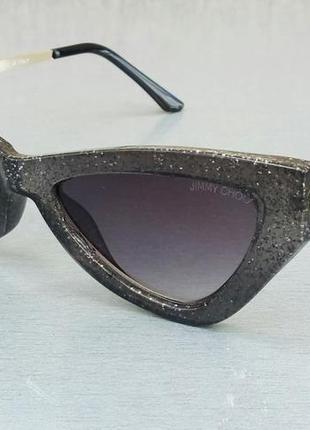 Jimmy choo очки женские солнцезащитные серые с градиентом