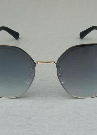 Bvlgari очки женские солнцезащитные зеркальные серый металлик