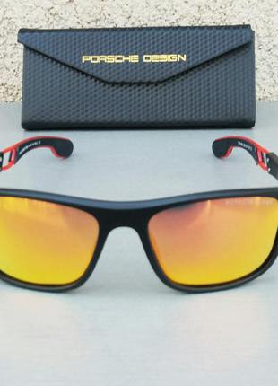 Porsche design окуляри чоловічі чорні лінзи помаранчеві дзерка...