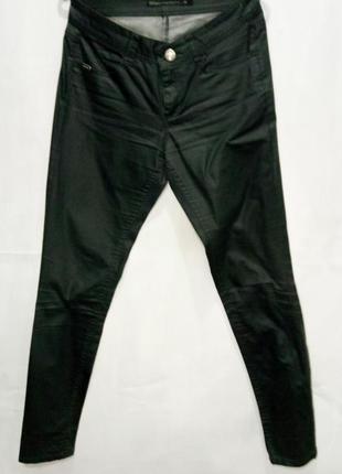 Steps джинсы женские полированый котон темно серые размер 26-27