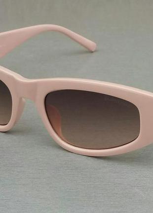 Burberry очки женские солнцезащитные пудровые с градиентом
