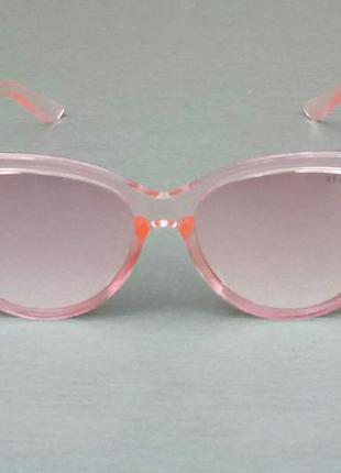 Versace очки женские солнцезащитные розовые зеркальные