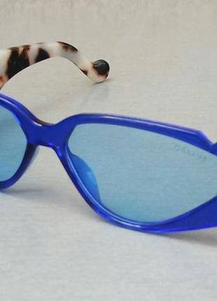 Очки в стиле celine стильные женские солнцезащитные очки синие...