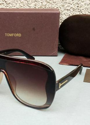 Очки в стиле tom ford стильные женские солнцезащитные очки кор...