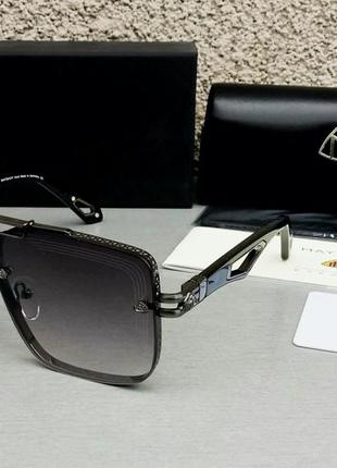 Maybach очки мужские солнцезащитные стильные черные