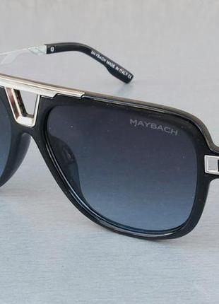 Maybach очки мужские солнцезащитные черные линзы черно синие с...
