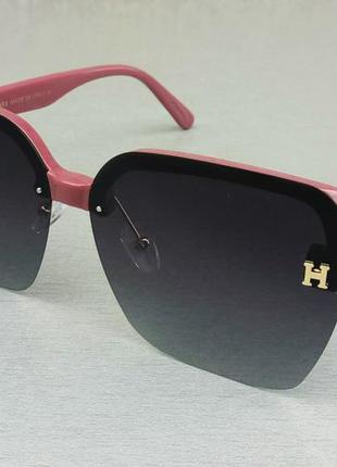 Hermes очки женские солнцезащитные модные большие темно серый ...