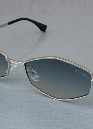 Очки в стиле fendi стильные солнцезащитные очки унисекс узкие ...