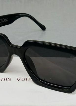 Louis vuitton очки женские солнцезащитные черные стильные