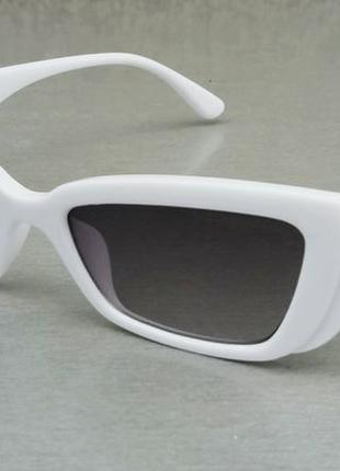 Dolce & gabbana стильные женские солнцезащитные очки узкие белые