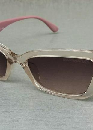 Dolce & gabbana стильные женские солнцезащитные очки узкие кор...