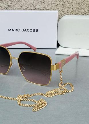 Очки в стиле marc jacobs модные женские солнцезащитные очки ко...