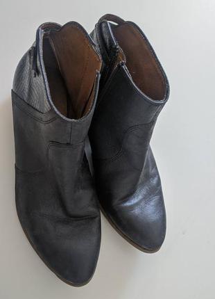 Ботинки кожаные италия tamaris