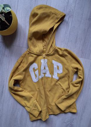 Толстовка gap 12 лет с начесом кофта с капюшоном капюшонка