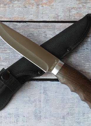 Нож охотничий Гудзон, из стали 440С, плюс чехол в комплекте