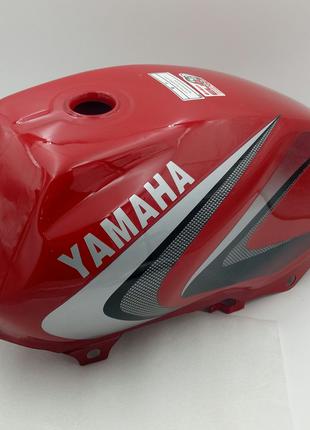 Бензобак (бак топливный) Yamaha YBR-125 Ямаха ЮБР 125 Красный