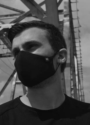 Black mask | чорна захисна маска