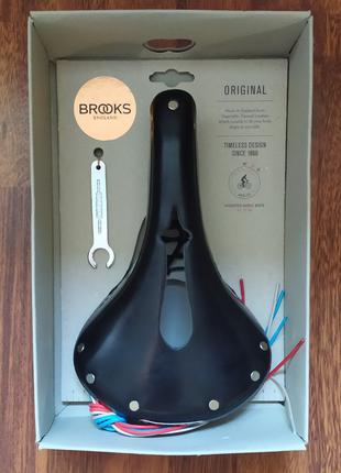 Новое седло Brooks B17 Imperial коричневое, чёрное. медовое.