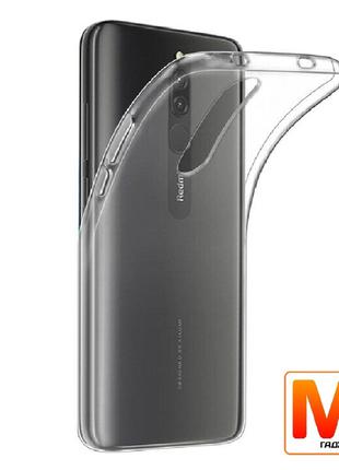 Чехол Silicone Case Crystal Xiaomi Redmi 8 Прозрачный