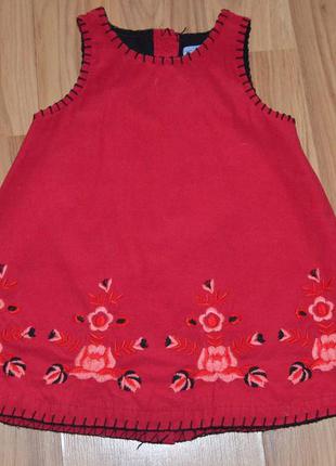 Дитяча сукня \ детское платье pumpkin patch,  1-2 роки, р-84см