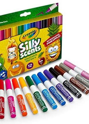 Ароматні фломастери Crayola 12 і 20 кольорів