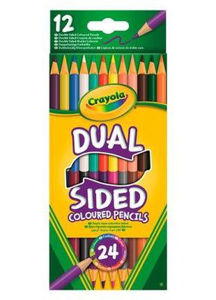 Набор двусторонних цветных карандашей Crayola

24 цвета