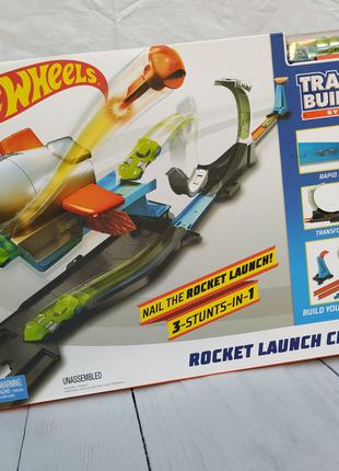 Hot Wheels Track Builder Rocket Launch Challenge