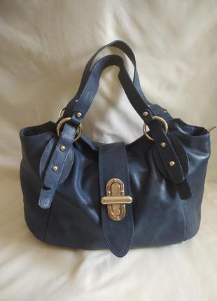 Шикарная сумка genuine leather