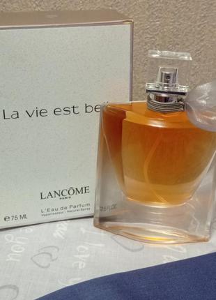 🗼👑парфюмерная вода духи парфюм lancome la vie est belle 75ml.👑